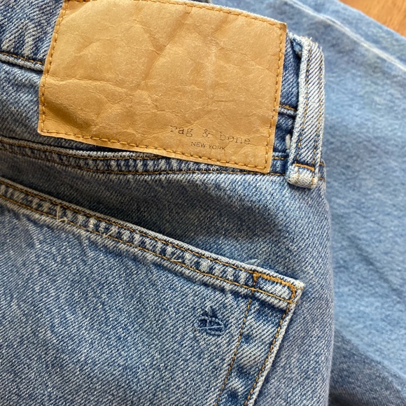 Rag & Bone Classic Blue Denim Jeans relaxed straight | Size 29 - Picture 4 of 9